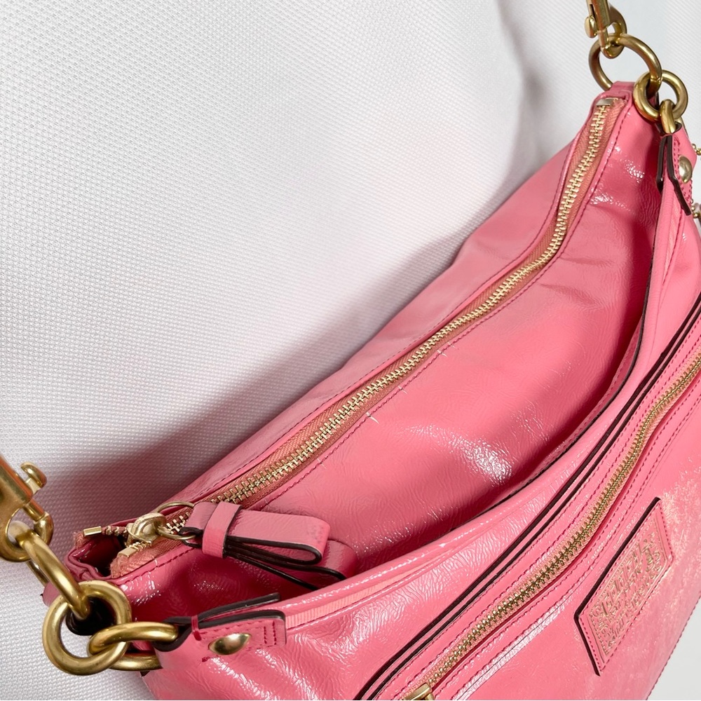 Coach Pink Shoulder Bag - Picture 10 of 14